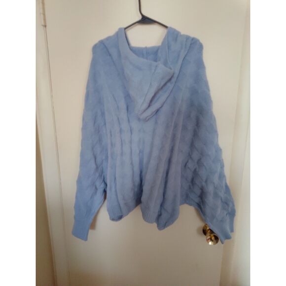 Shein Sweater Hoodie size 3X Blue - Picture 2 of 2